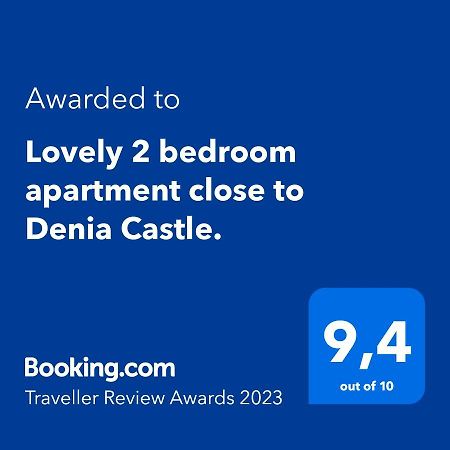 Lovely 2 Bedroom Apartment Close To Denia Castle. Ngoại thất bức ảnh